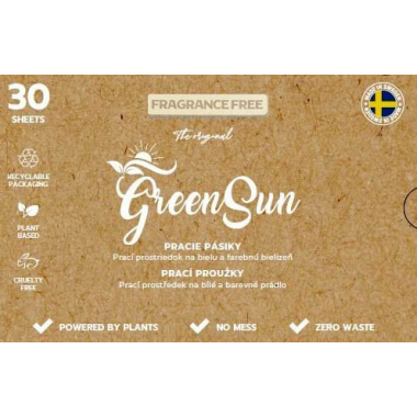 Pracie pásiky GreenSun 30 – Fragrance free